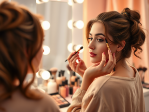 Makeup Application in Layers: How to Avoid a Caked-Up Look